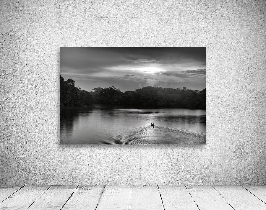 Canoeing on Lake Garzacocha - Ecuador Wall Preview