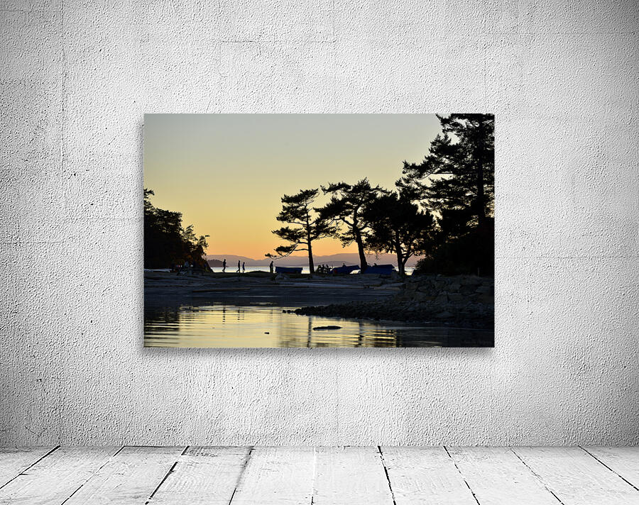Sucia Island Sunset - San Juan Islands Wall Preview