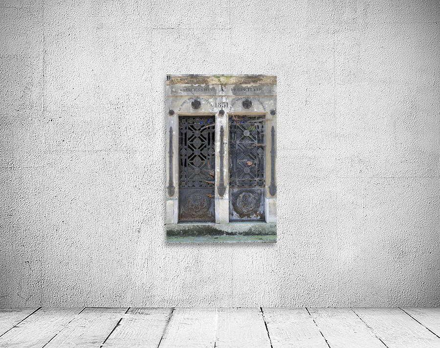 Pere Lachaise Cemetery Cimetiere du Pere Lachaise Paris France Europe Wall Preview