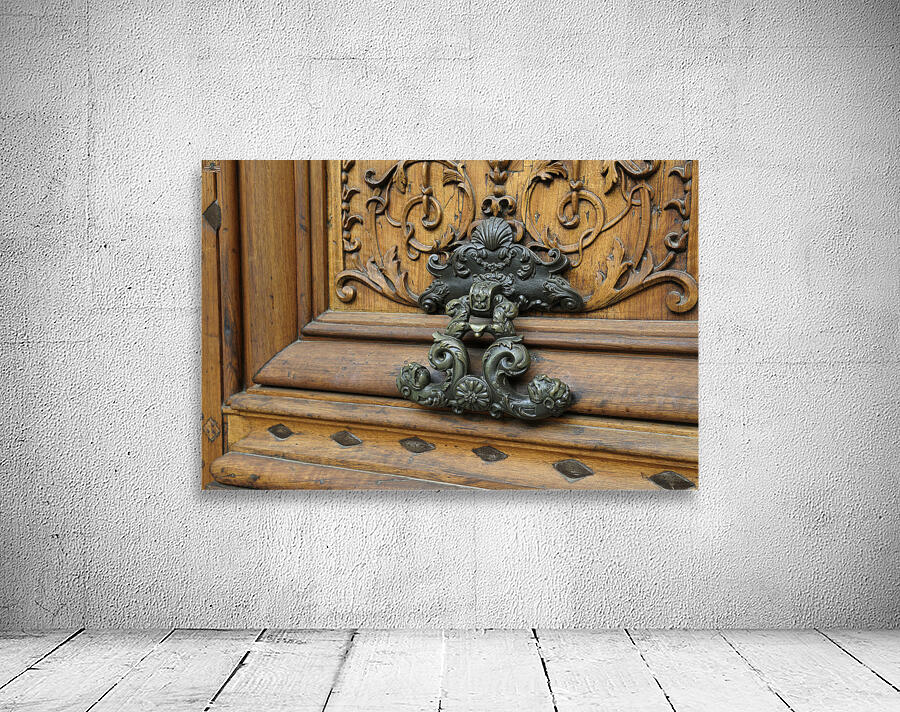 Door Knocker. Place des Martyrs de la Resistance. Aix-en-Provence. France Wall Preview