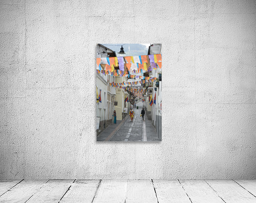 Calle Morales La Ronda. Quito. Ecuador Wall Preview