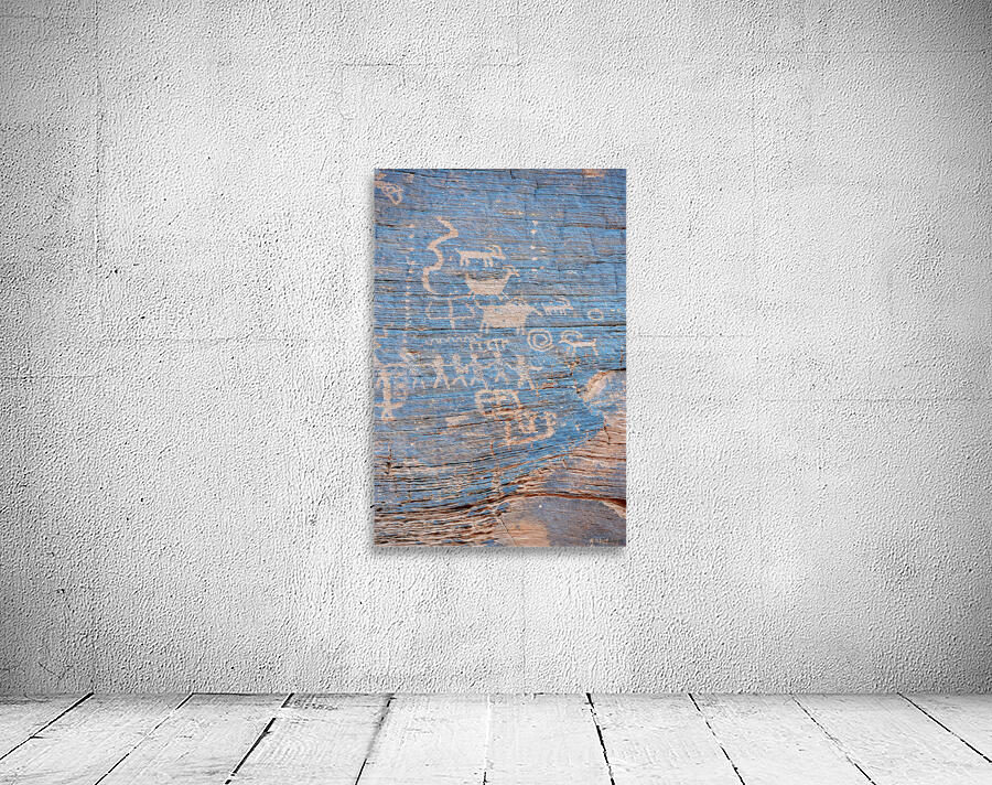 Petroglyphs in Valley of Fire State Park Nevada USA Wall Preview