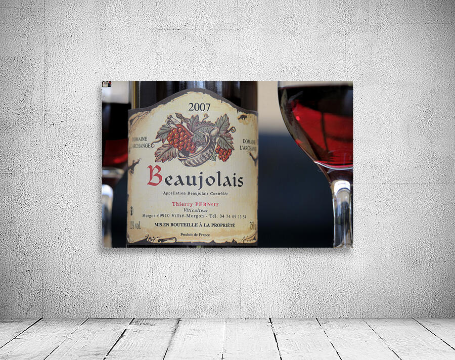 2007 Beaujolais Thierry Pernot Cercy la Tour Nièvre Burgundy France Wall Preview