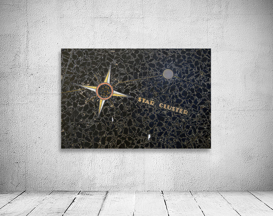 Star chartcelestial map by Oskar J.W. Hansen Hoover Dam Arizona Nevada USA Wall Preview