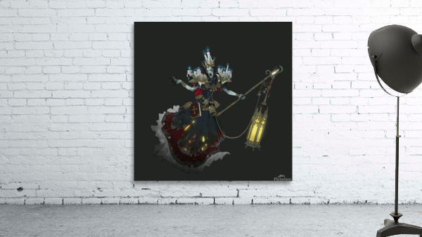 thresh character art Wall Preview