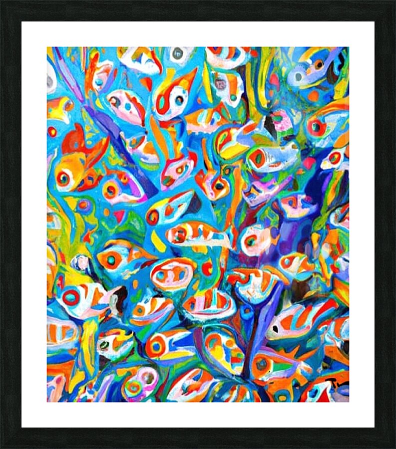 Fiji  3 Picture Frame print
