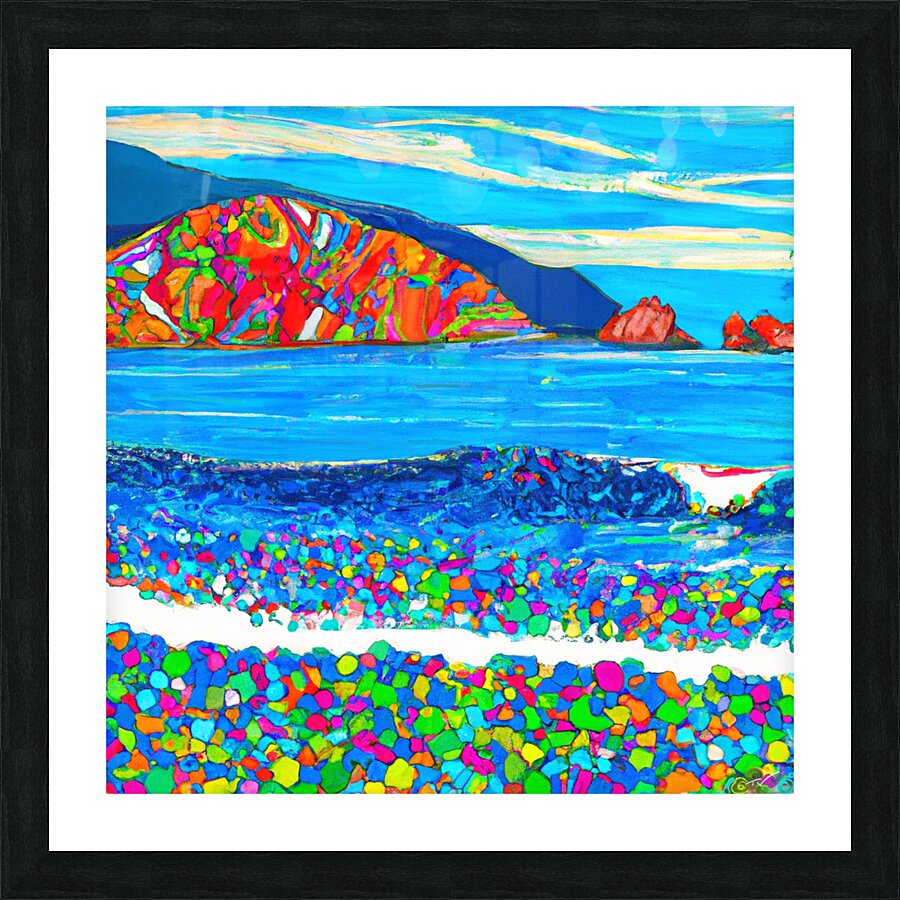 Hubbards creek Picture Frame print