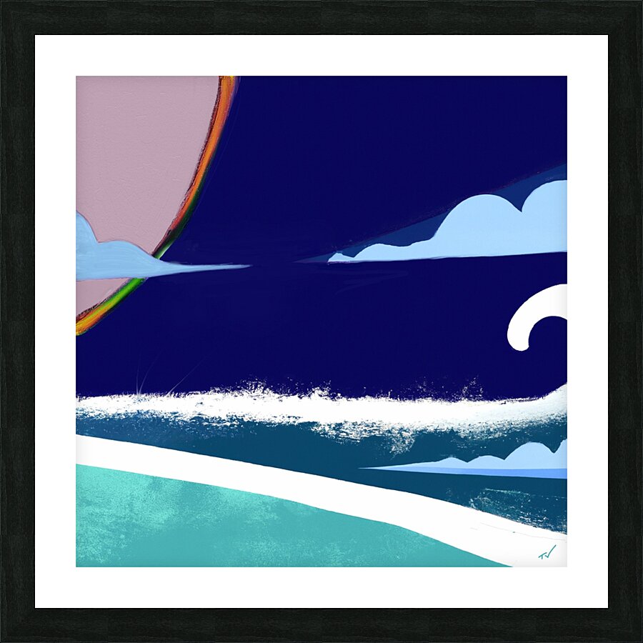 Fair weather  Picture Frame print