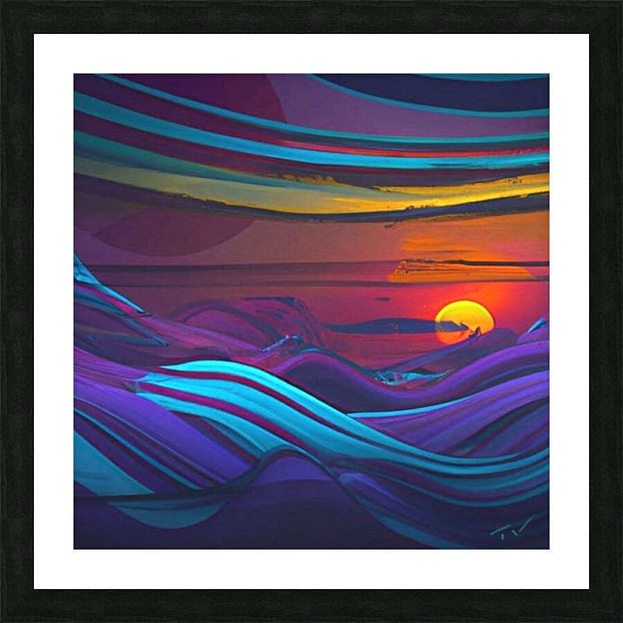 JOY  Picture Frame print