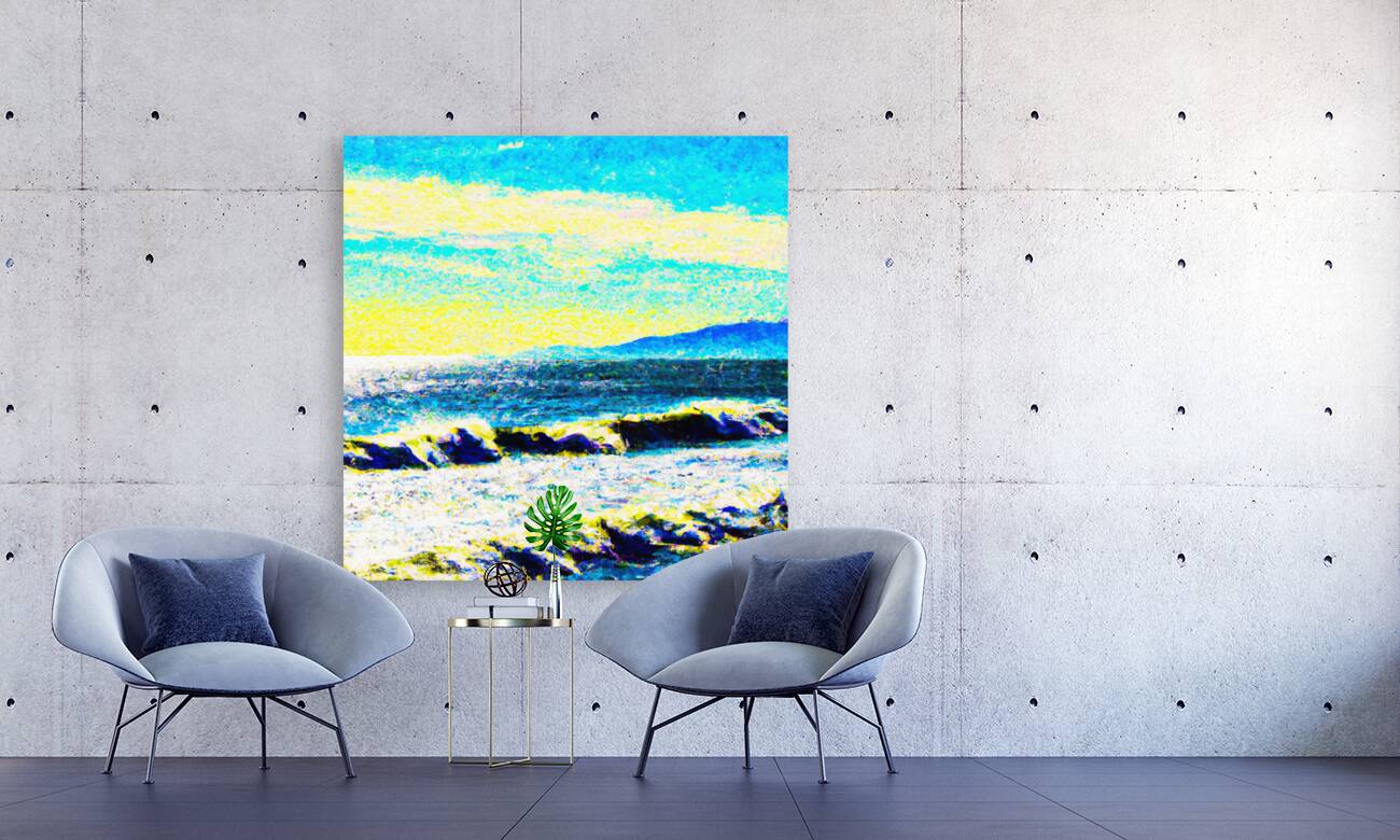 Blustery Coast Reproduction