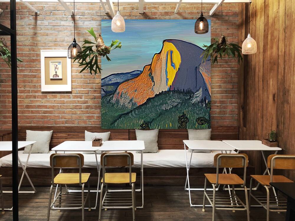 Half Dome  Reproduction