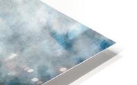 Cold winter storm front HD Metal print