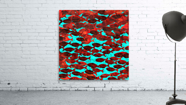 Red fish Wall Preview