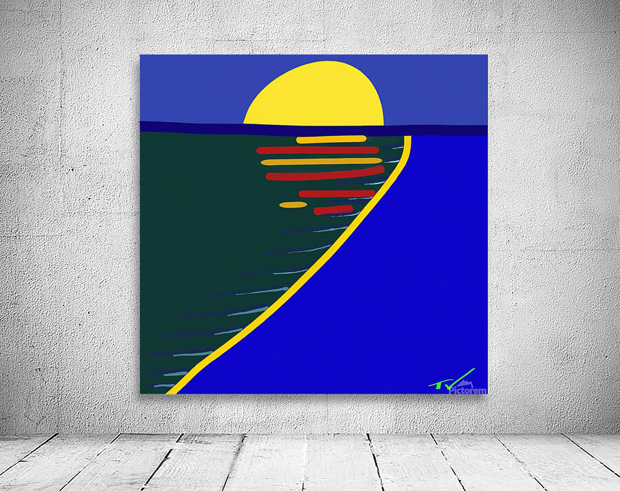Minimalist sunset Wall Preview