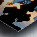 Marina Glow Metal print