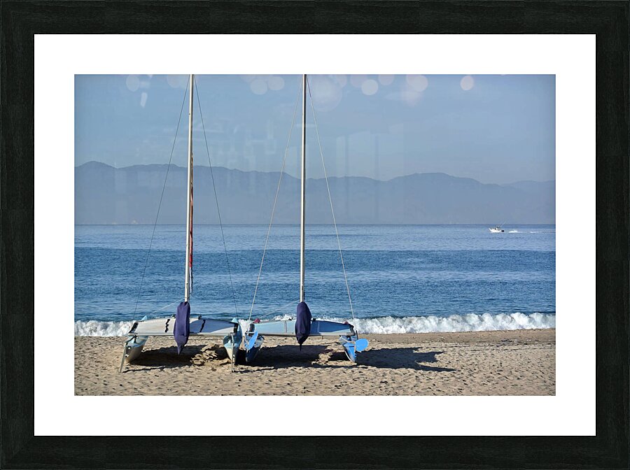Waiting for the wind Picture Frame print