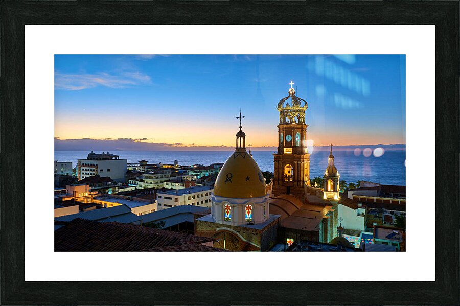 Our lady blue 2 Picture Frame print