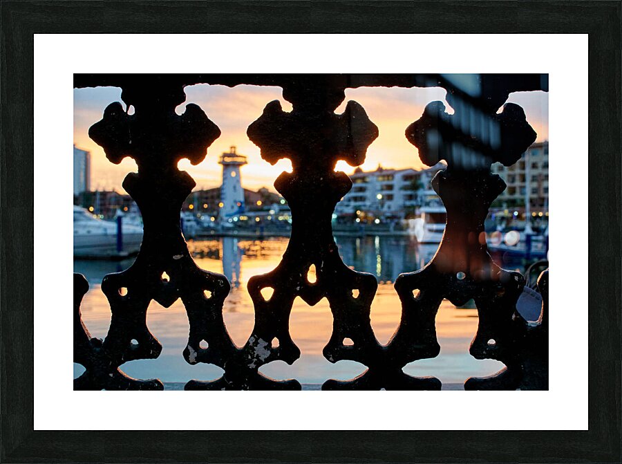 Marina Glow Picture Frame print