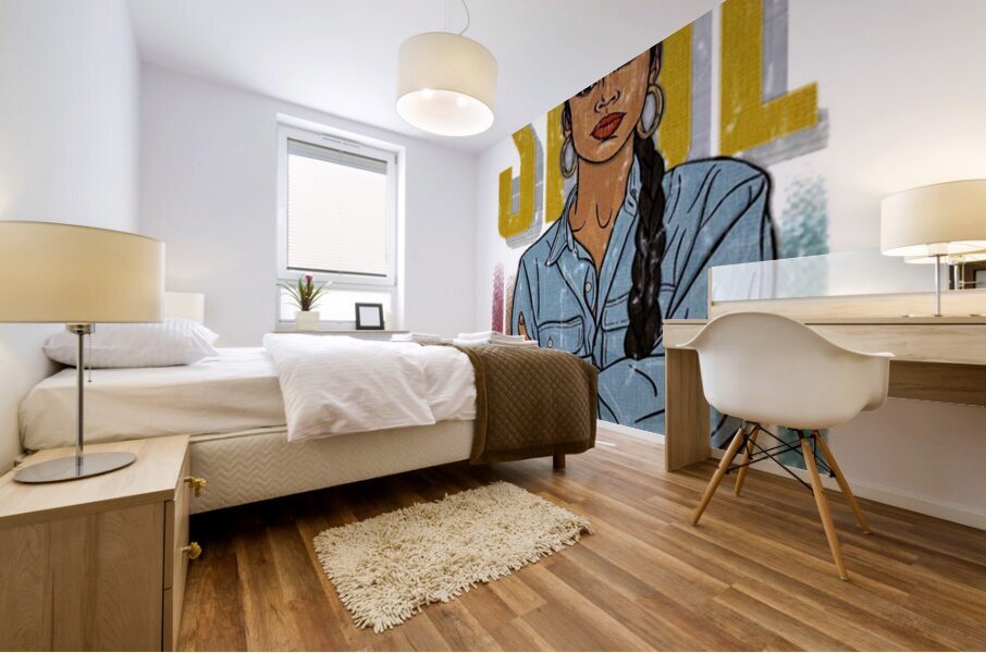 Sade Adu 16 Mural print