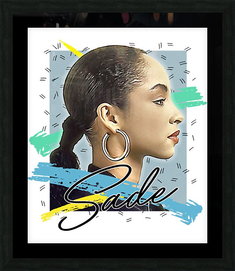 Sade Adu 19 Picture Frame print