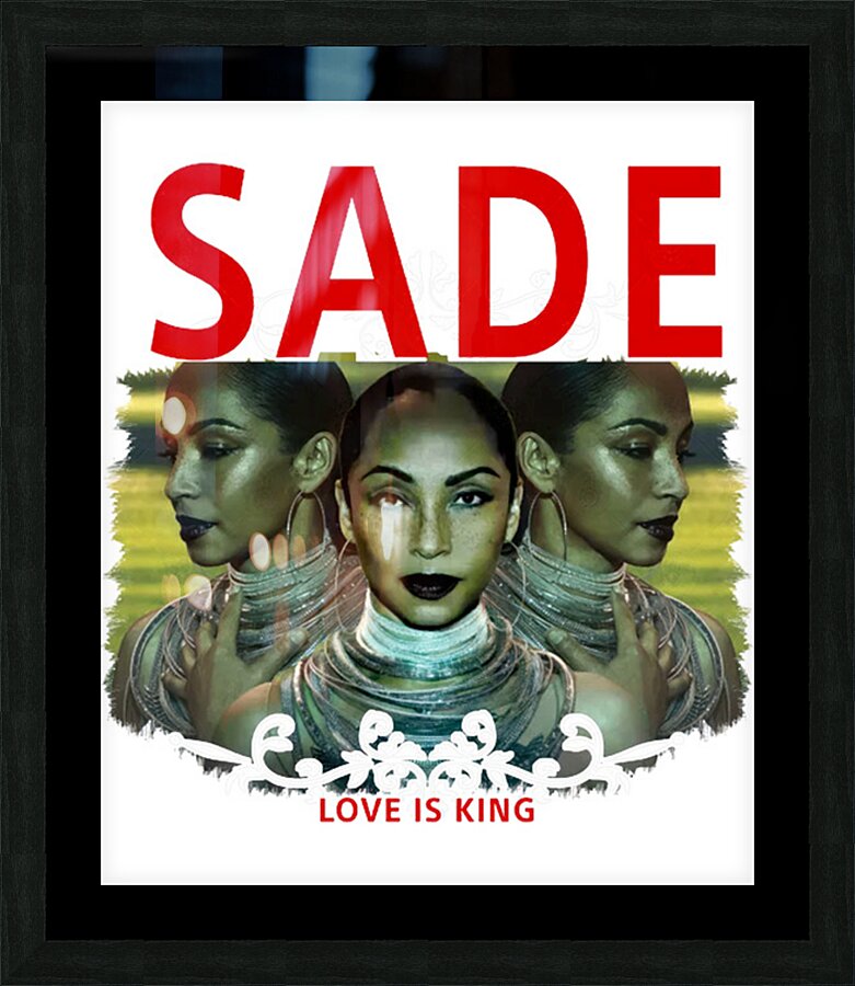 Sade Adu 23 Picture Frame print