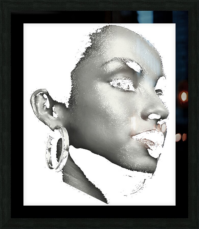 Sade Adu 29 Picture Frame print