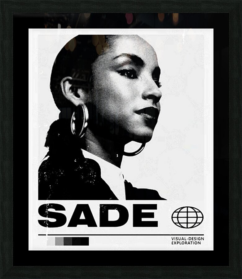 Sade Adu 31 Picture Frame print