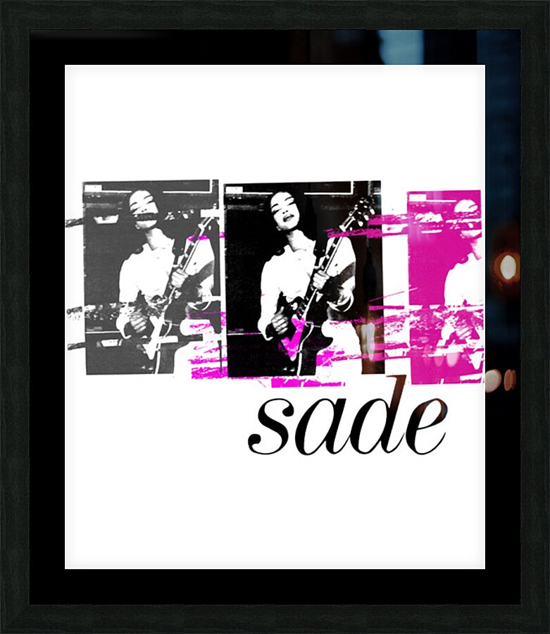 Sade Adu 33 Picture Frame print