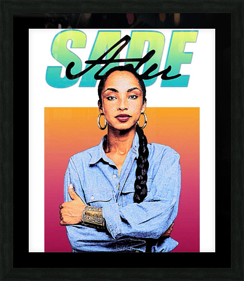 Sade Adu 35 Picture Frame print