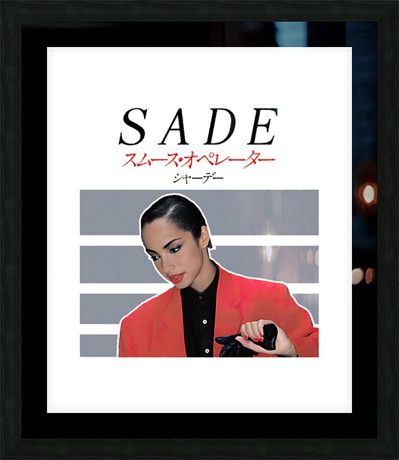 Sade Adu 38 Picture Frame print