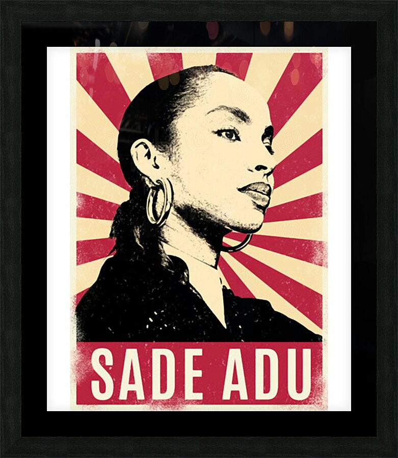 Sade Adu 43 Picture Frame print