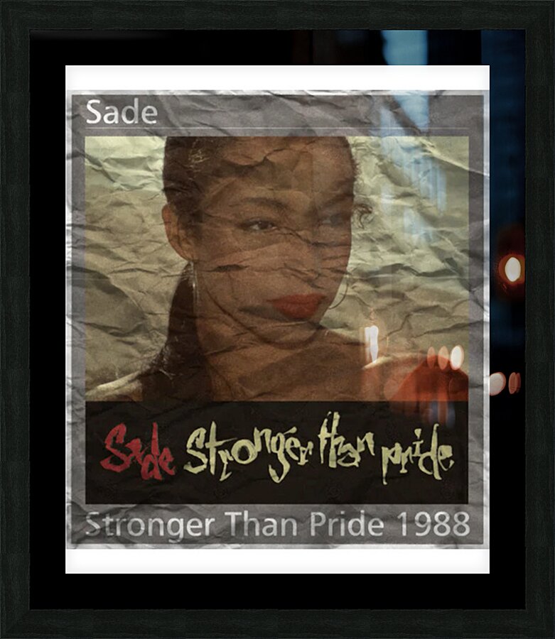 Sade Adu 44 Picture Frame print