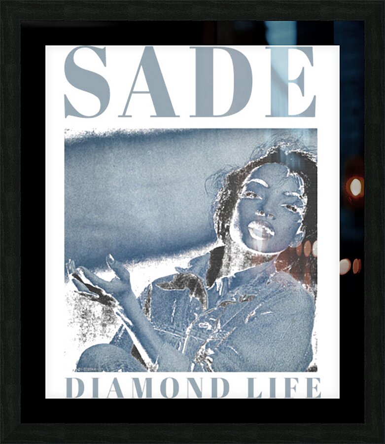Sade Adu 48 Picture Frame print