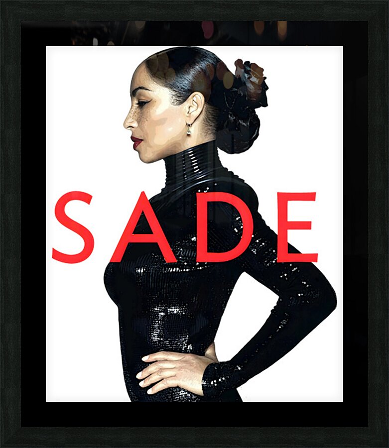 Sade Adu 23 Picture Frame print