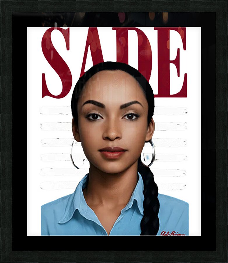 Sade Adu 10 Picture Frame print