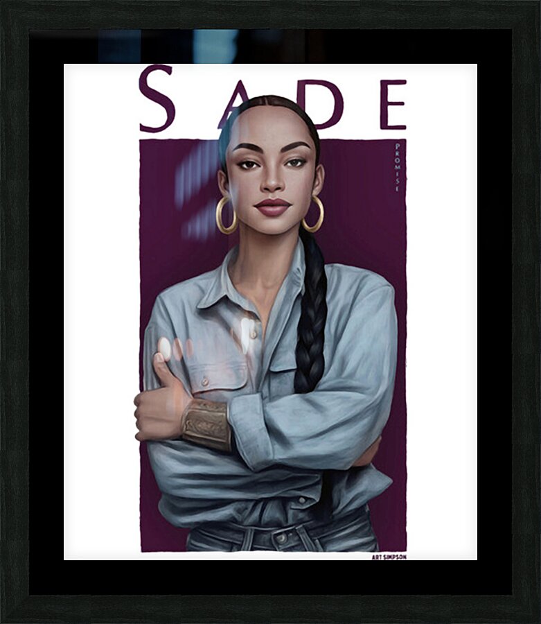 Sade Adu 12 Picture Frame print