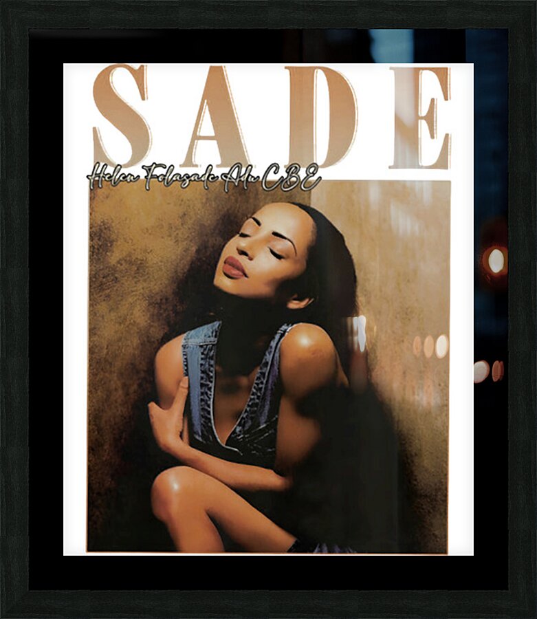 Sade Adu 15 Picture Frame print
