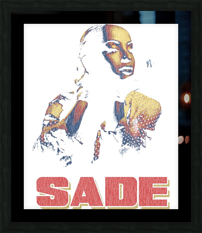Sade Adu 20 Picture Frame print