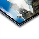 MELTING GLACIER NEAR BANFF impressionist Acrylic print