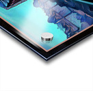 RAILROAD GOTHIC CALGARY TRAIN BRIDGE IN INGLEWOOD Acrylic print