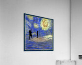 VAN GOGH STARRY NIGHT EXHIBIT Impression acrylique