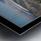 SIGNS OF WINTER ARRIVING Metal print