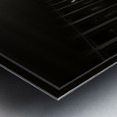 ALONE NO TRAINS RUNNING Metal print