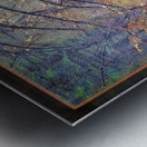 ORCHESTRAL CONDUCTOR OF FALL COLOURS Metal print