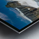 MELTING GLACIER NEAR BANFF impressionist Metal print