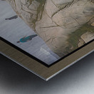 A FOGGY DAY AT PEGGY S COVE LIGHT HOUSE Metal print