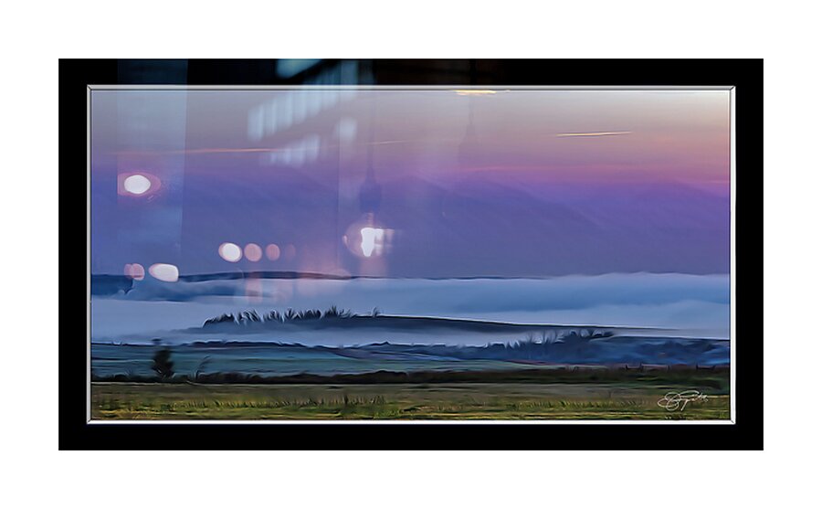 EARLY MORNING ALBERTA SKY Picture Frame print