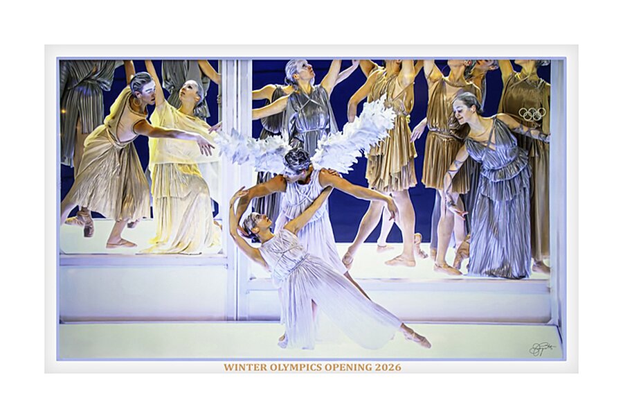 WINTER OLYMPICS 2026 MILANO Picture Frame print