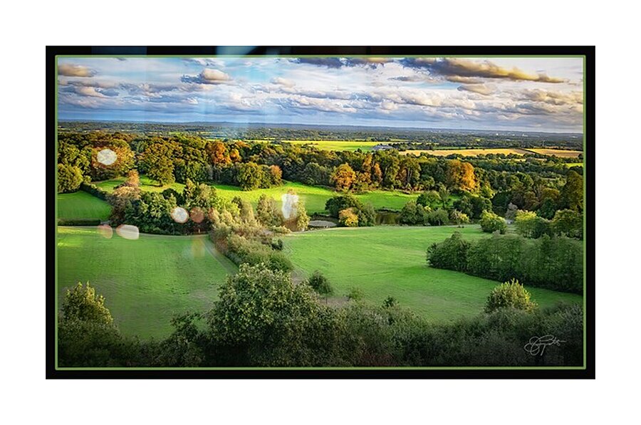 ENGLISH LANDSCAPE Picture Frame print