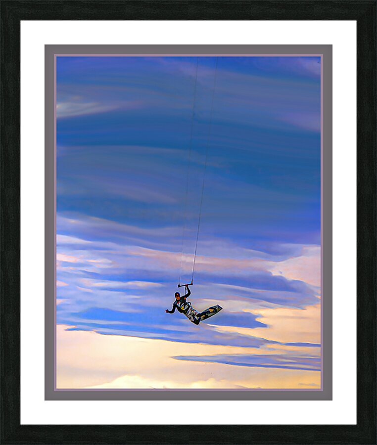 UP UP AND AWAY Picture Frame print